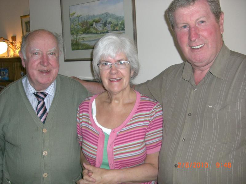 Paddy McManus, Drumshanbo; Betty McManus, Drumshanbo; Pat McManus, Durham.