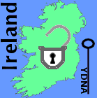 Original McManus project logo: Ireland map